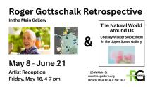 The Rountree Gallery in Platteville is featuring the Roger Gottschalk Retrospective.