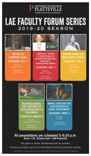 LAE Faculty Forum Series