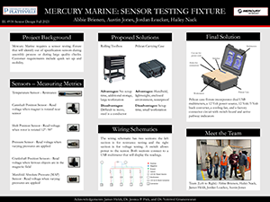 Mercury Marine Sensor Testing Fixture