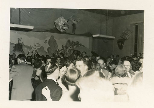 Students dancing at Miners Ball