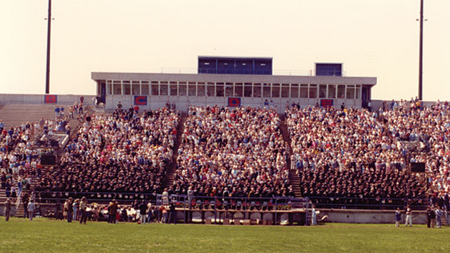 UW-Platteville graduating class, circa. 1983