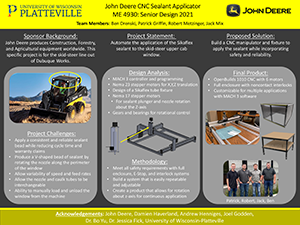 John Deere CNC Sealant Applicator