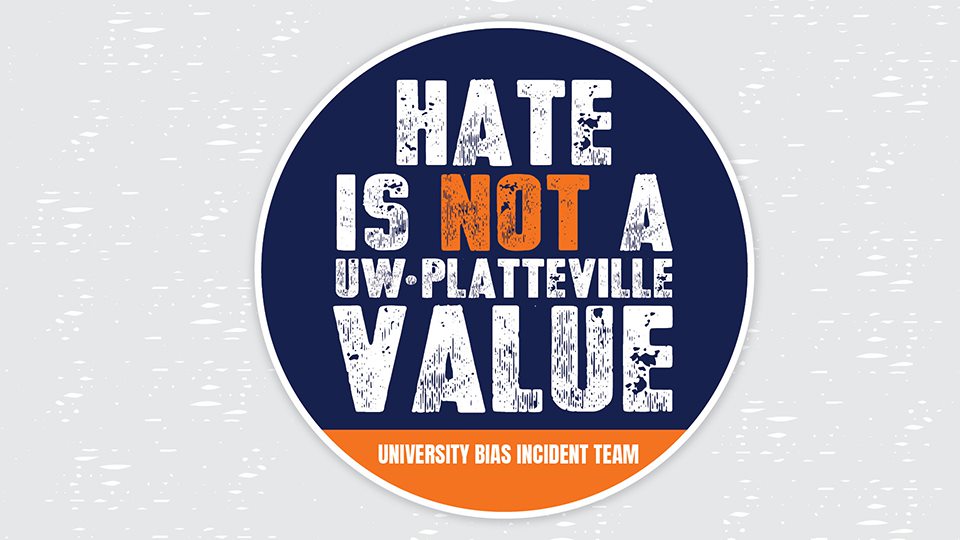 Hate is not a value