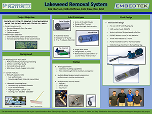 Lake Weed Removal System