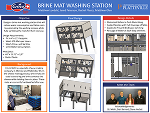 Brine Mat Washing Station