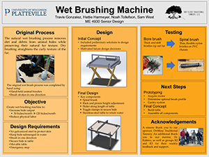 Wet Brushing Machine