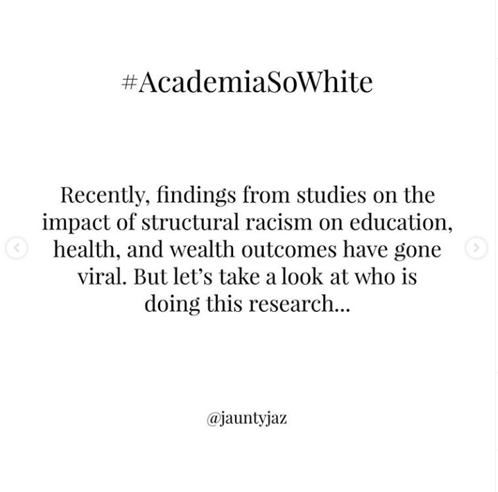 #AcademiaSoWhite