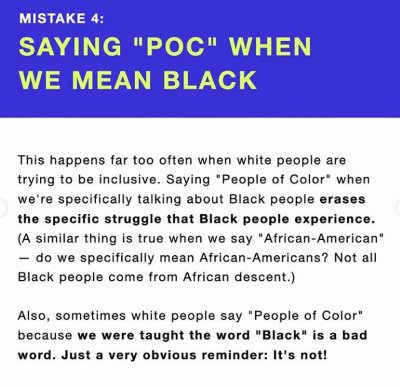9 Mistakes White People