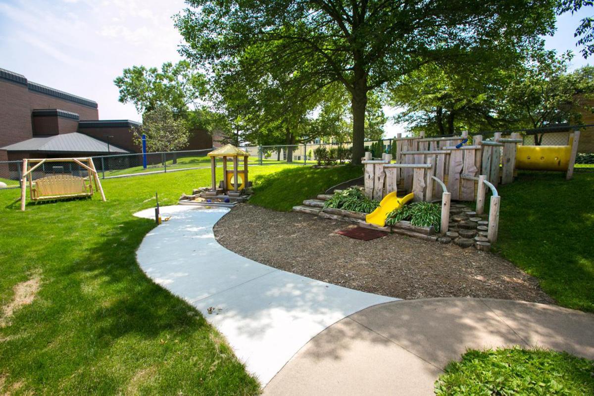 UW-Platteville Children's Center building entrance