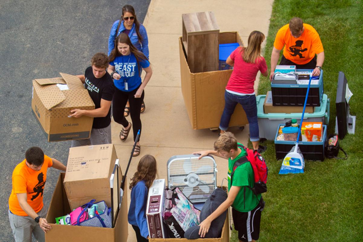 Welcome Week downtown Platteville