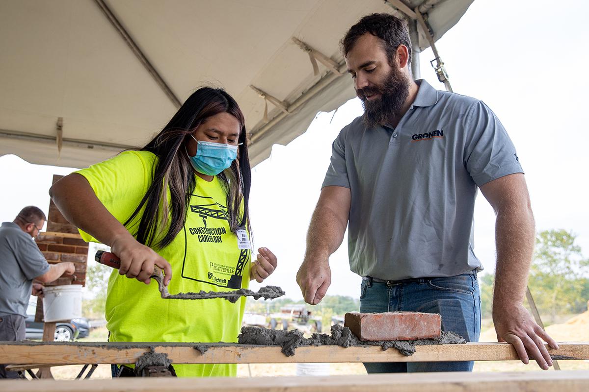Construction Career Day Dean Weber