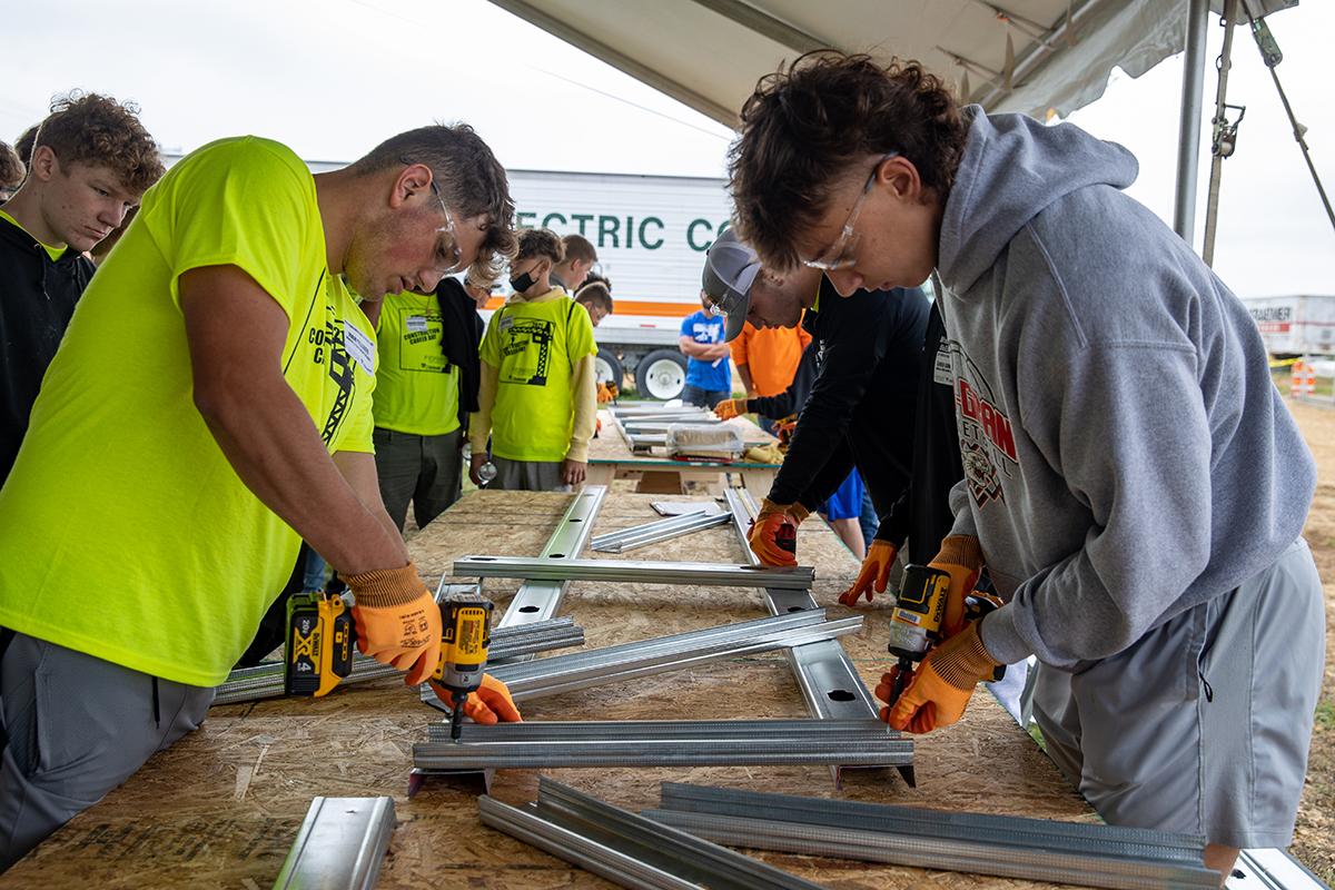 Construction Career Day Dean Weber