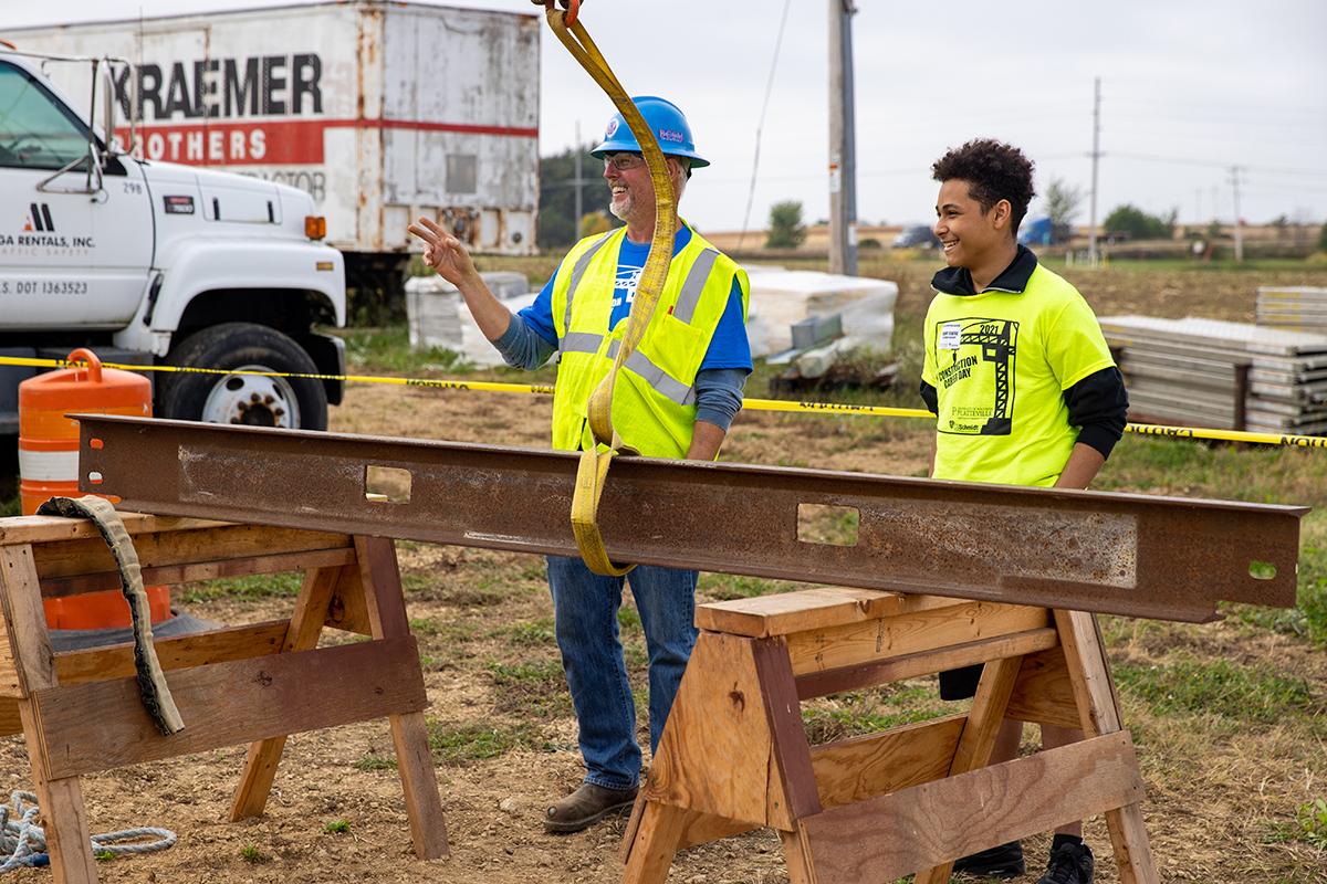 Construction Career Day Dean Weber