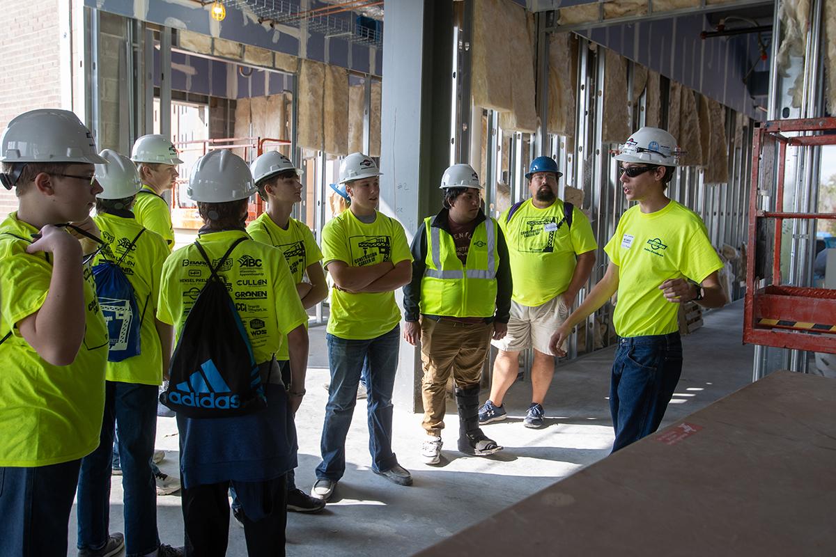 Construction Career Day Dean Weber