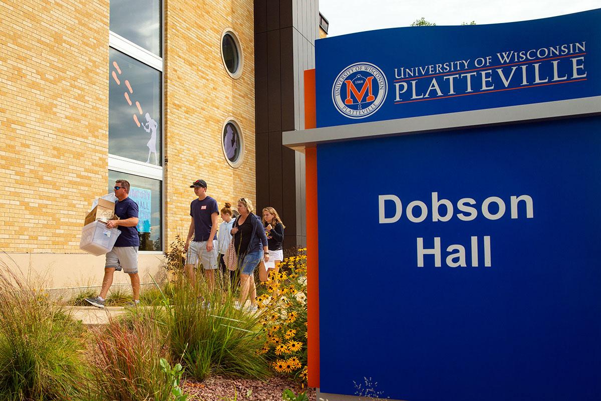 Dobson Hall exterior view