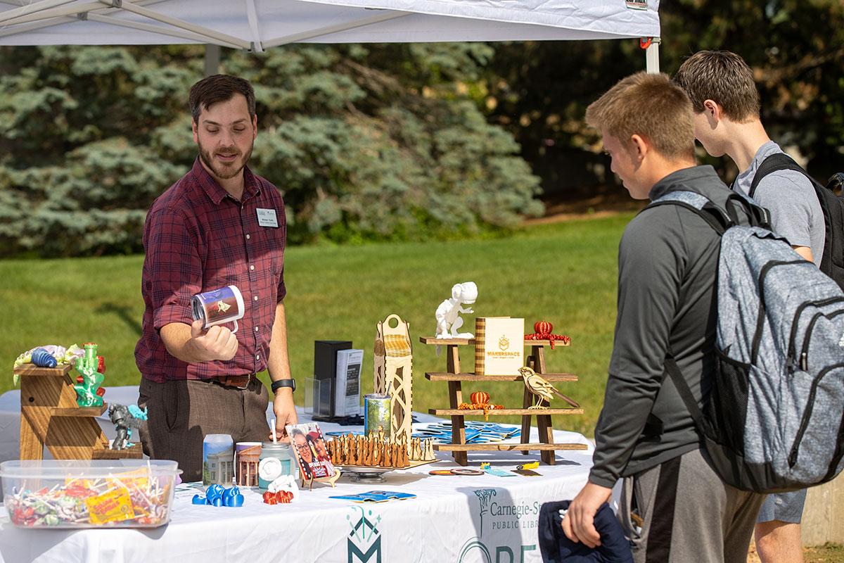 Carnegie, Dubuque Community on Campus Day
