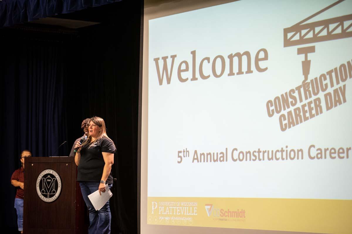 Gretchen Bockenhauer, Construction Management Program Coordinator, 5th Annual Construction Career Day
