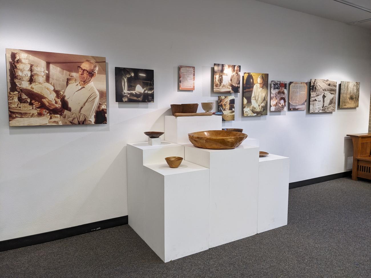 Wide view of the Harry Nohr Exhibit