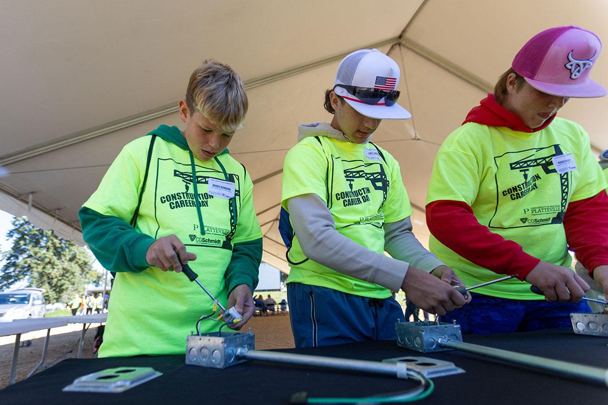 Welcome speakers, Construction Career Day