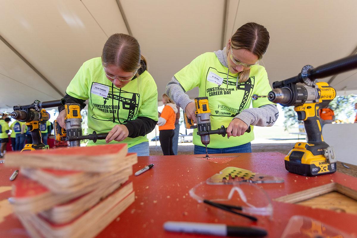Welcome speakers, Construction Career Day
