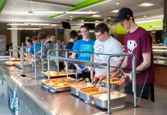 Bridgeway dining stations