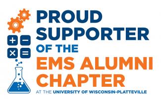 graphic that says Proud Supporter of the EMS Alumni Chapter