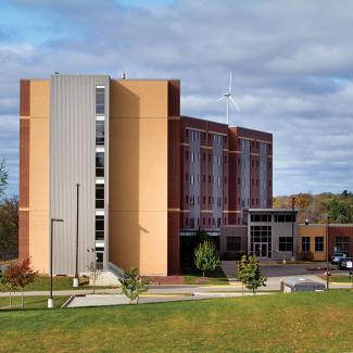 Outside photo of Southwest Hall