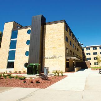 Outside photo of Dobson Hall