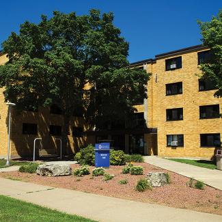 Outside photo of Morrow Hall