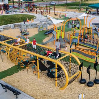 Custom playground, Clement Park