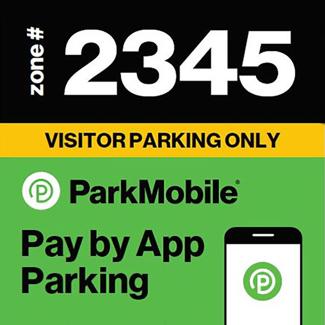 Visitor Parking Sign