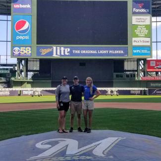 Interns at American Family Field