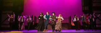 UW-Platteville students performing musical