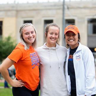 Students at UW-Platteville move-in weekend