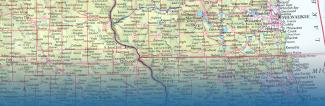 Map of Tri-state area