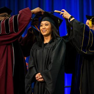 Spring commencement ceremony