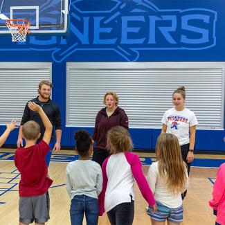 HHP students teach PE class
