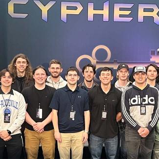 The Cybersecurity Club attended CypherCon in Milwaukee, a premier cybersecurity conference. 