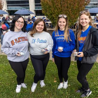 alumni at Homecoming Lunch