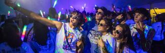 Welcome Weekend glow night