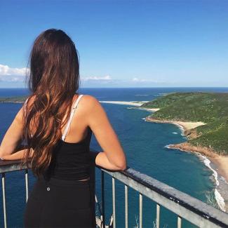 UW-Platteville student studying abroad in Newcastle
