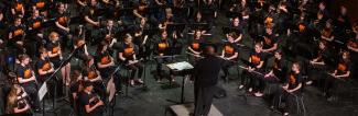 2024 Tri-State Honors Band performance with guest conductor