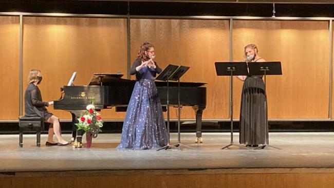 Collaboration helps senior recital become a reality