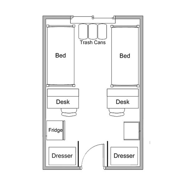 Traditional Hall Room Layout